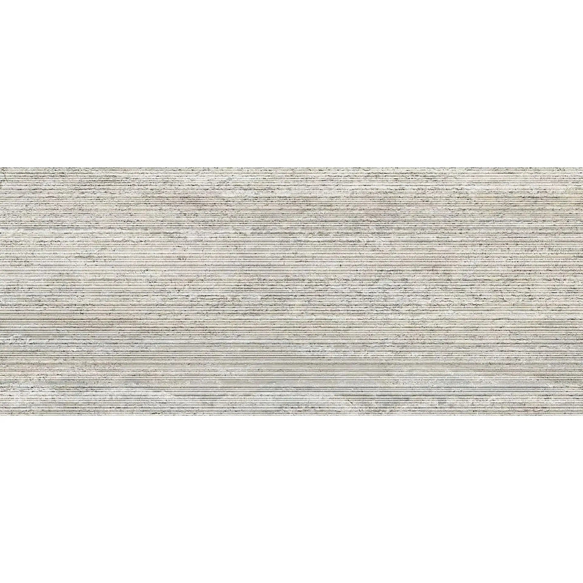 Italgraniti - I Travertini Grigio Vein Cut Ribbed 60x120 Natural 9 mm