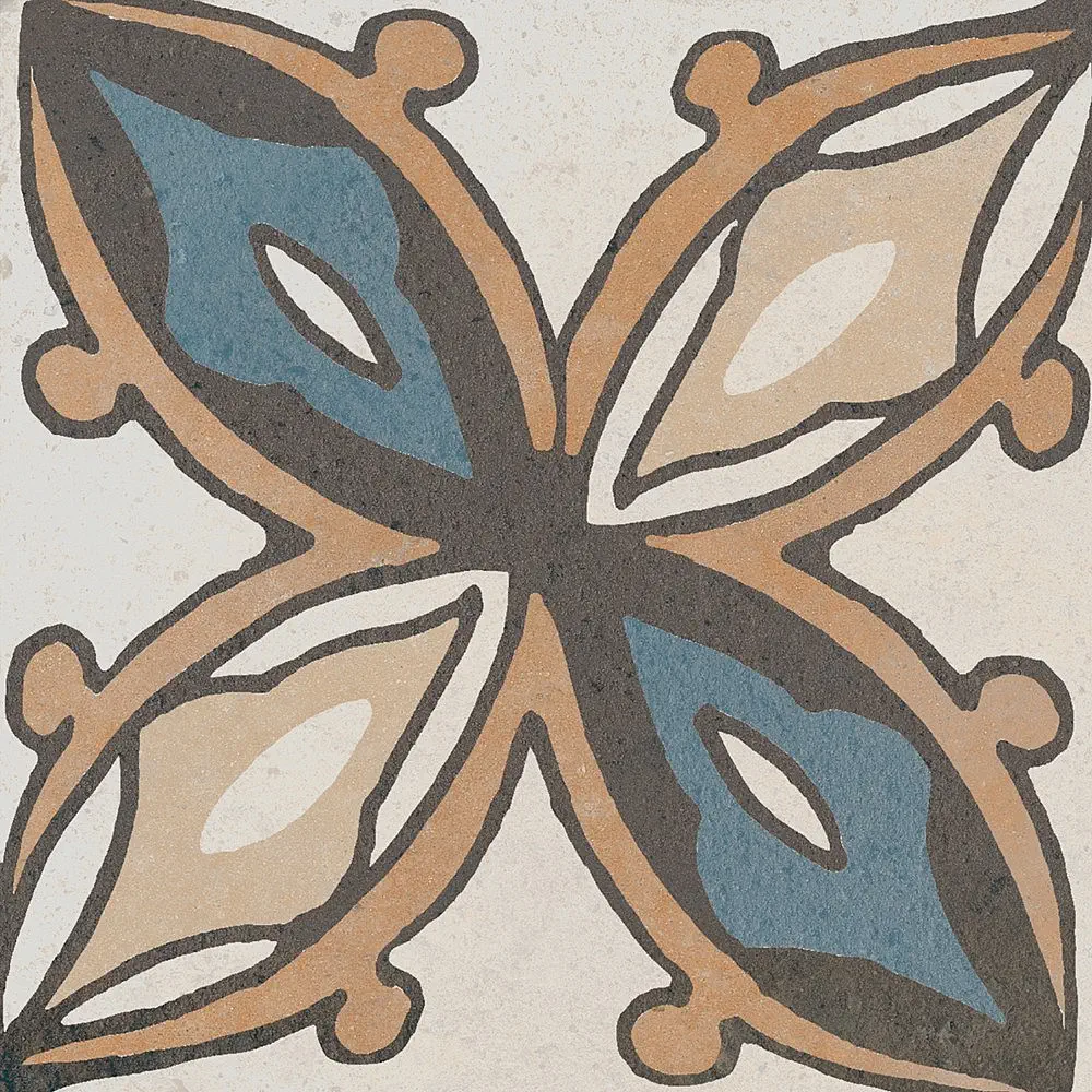 CIR - CERAMICHE - Italica Terra Classica Mix Blu 20x20 Natural 10 mm