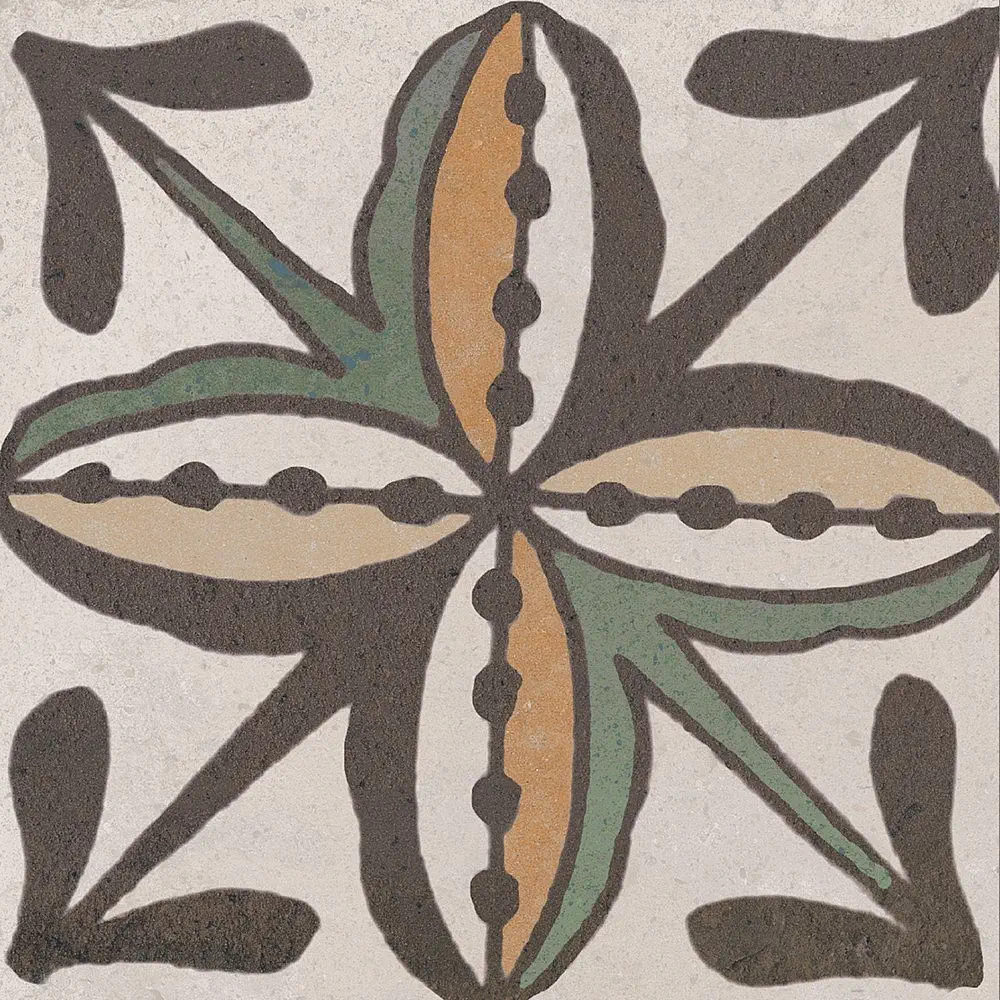CIR - CERAMICHE - Italica Terra Classica Mix Verde 20x20 Natural 10 mm