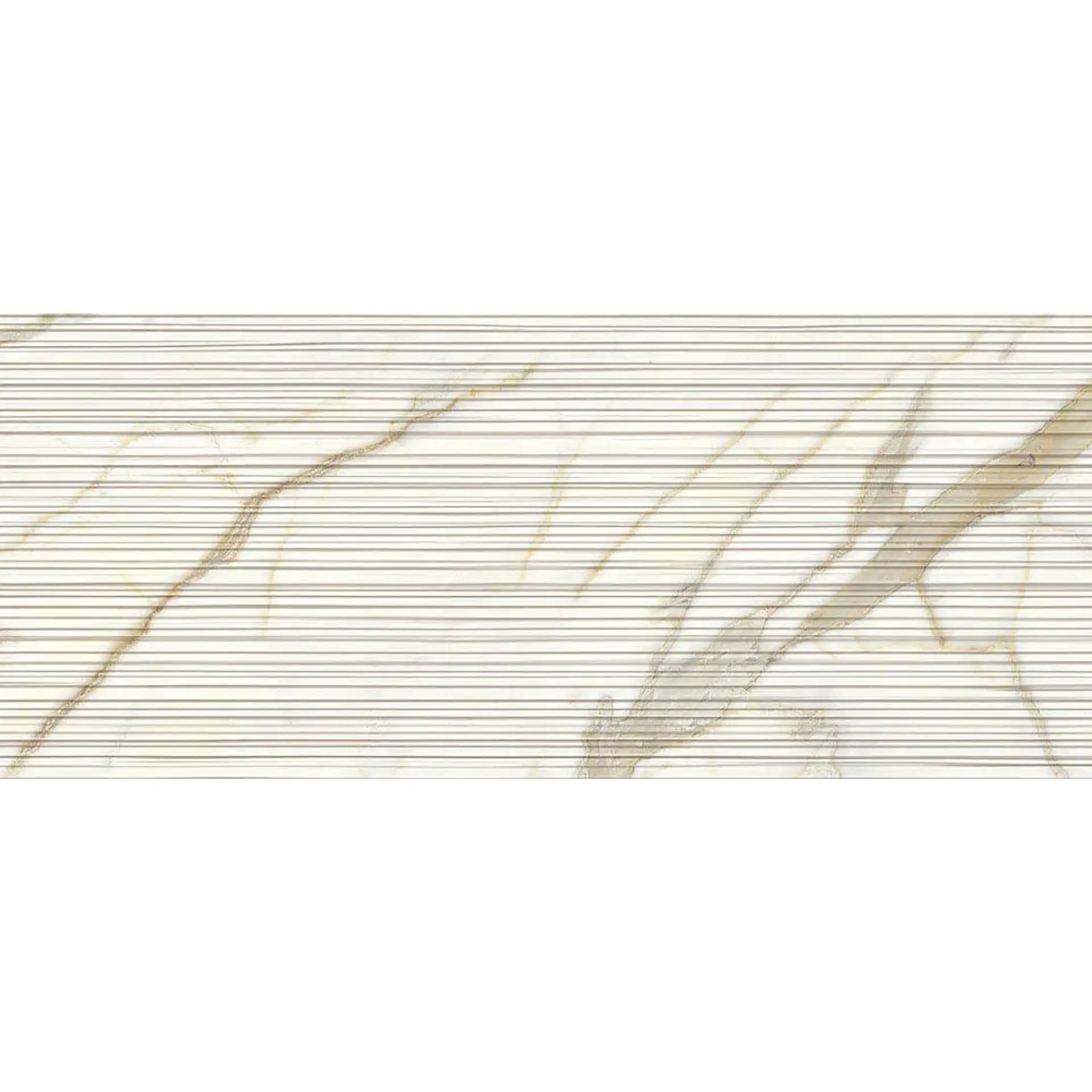 Italgraniti - Marble Touch - Marble Touch Calacatta Top Decoro Stripe 60x120 Natural 9 mm