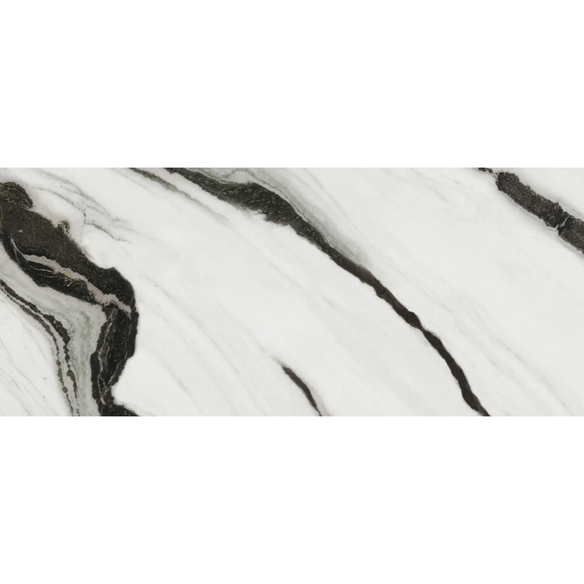 Italgraniti - Lux Experience - Panda White Alb Lappato 120x260 Lappato 6 mm