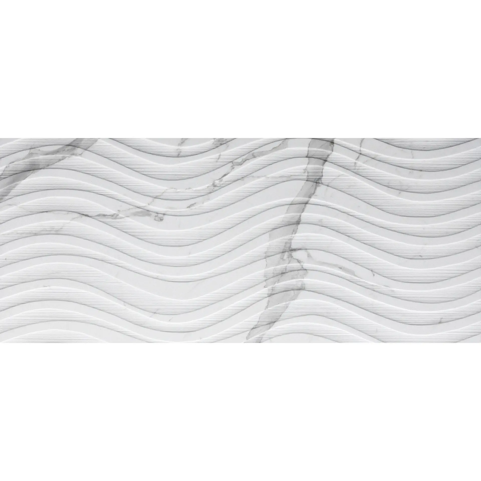 Italgraniti - Marble Experience - Statuario Lux Onda 60x120 Texturat 9.5mm