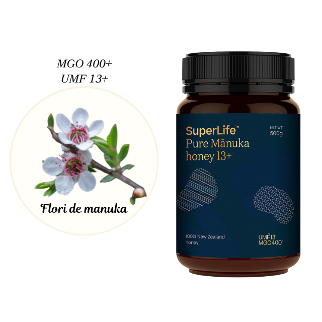 Miere de manuka superlife umf 13+ | mgo 400+- 500g - Manuka [3]