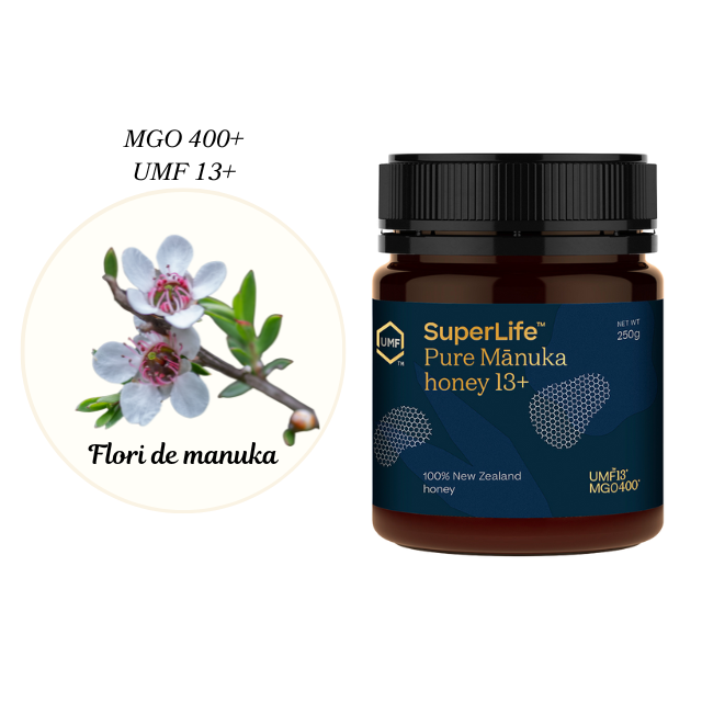 Miere de manuka superlife umf 13+ | mgo 400+- 250g - Manuka [3]