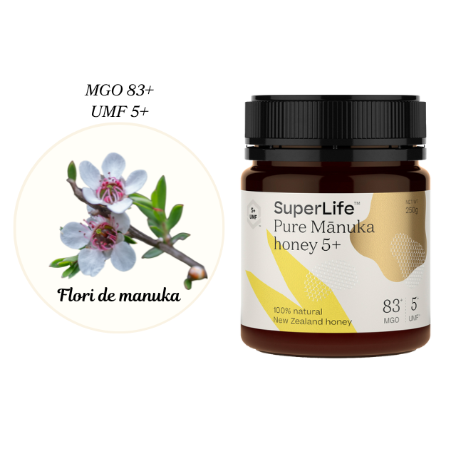 Miere de manuka superlife umf 5+ | mgo 83+ - 250g - Manuka [3]
