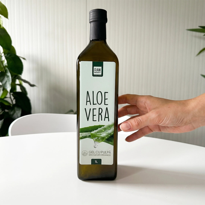 Aloe Vera - gel cu pulpă 1L [2]