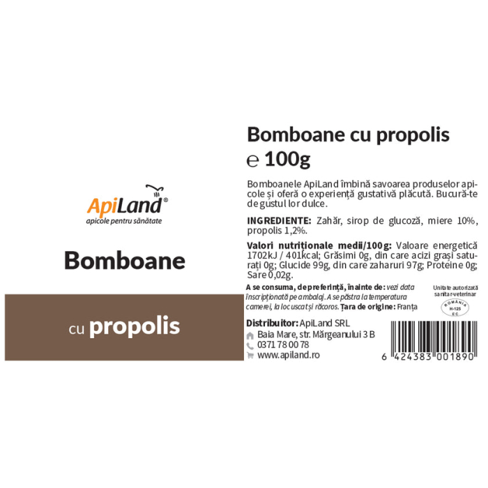 Bomboane cu propolis - 100g - Apiland [4]