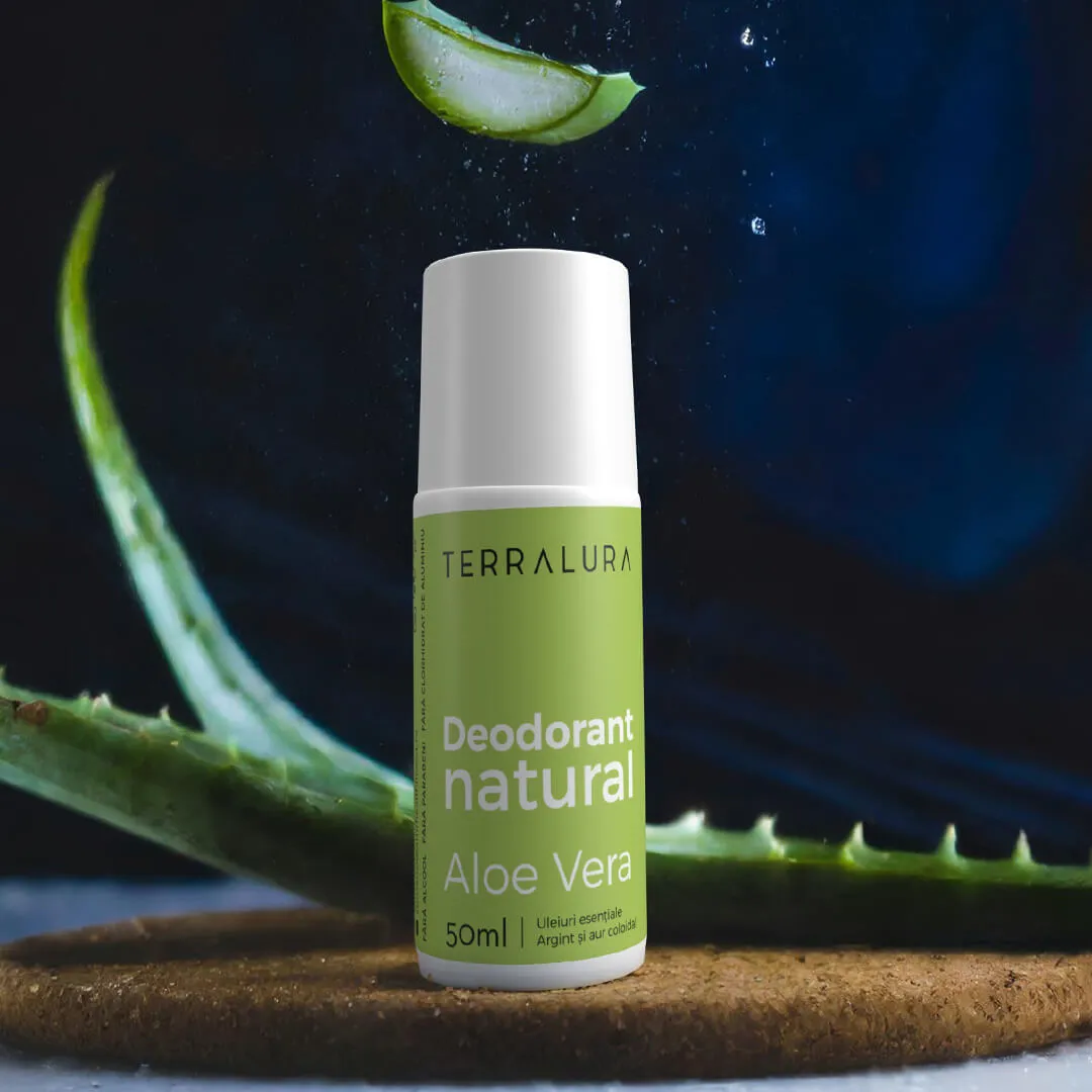 Deodorant Roll-on Natural Aloe Vera, 50ml [2]