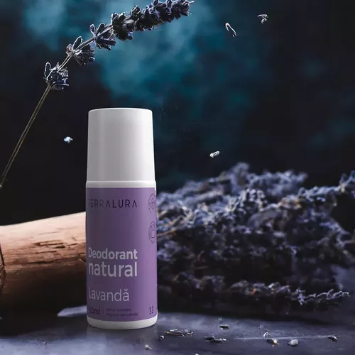Deodorant Roll-on Natural Lavandă, 50ml [2]