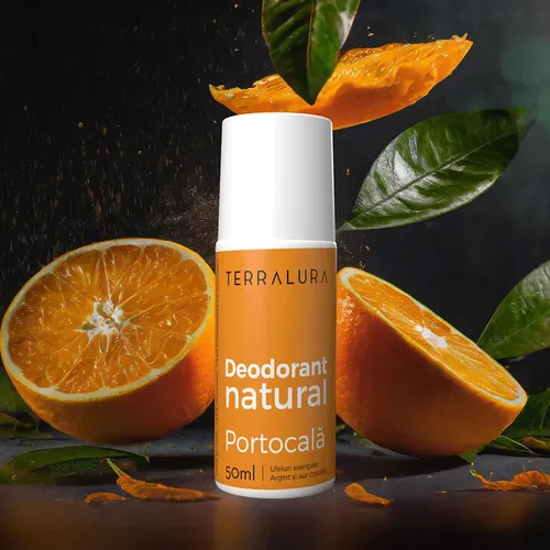 Deodorant Roll-on Natural Portocală, 50ml [3]