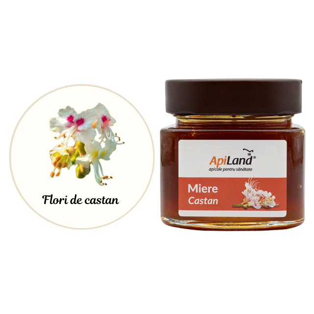 Miere castan - 300g - Apiland [3]