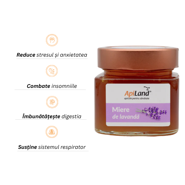 Miere de lavandă - 300g - Apiland [2]