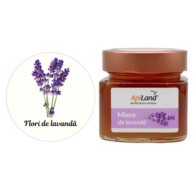 Miere de lavandă - 300g - Apiland [3]