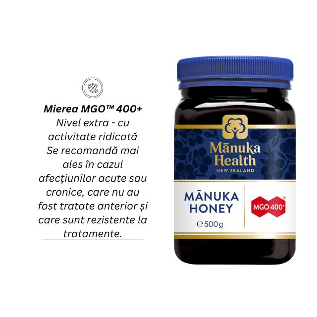 Miere de manuka mgo 400+ - 500g - Manuka [2]