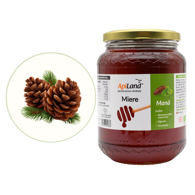 Miere mană - 1kg - Apiland [3]