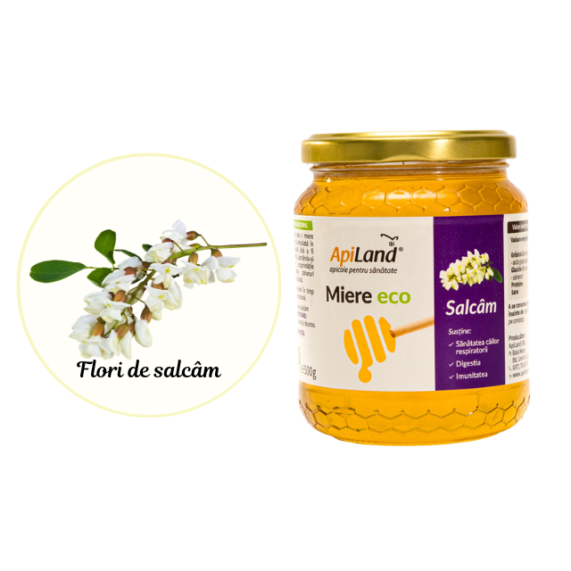 Miere Salcâm ECO - 500g - Apiland [3]