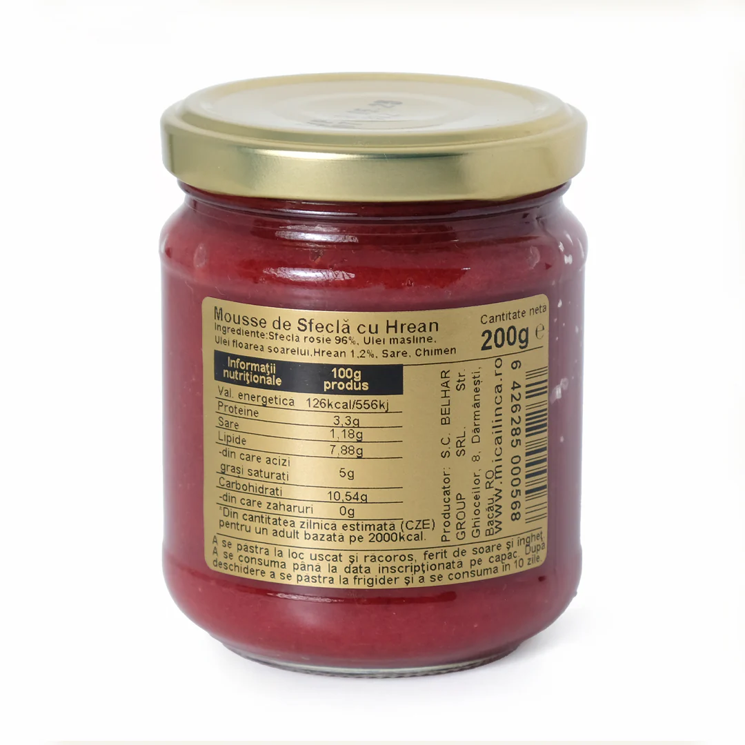 Mousse de sfeclă cu hrean 200g [2]