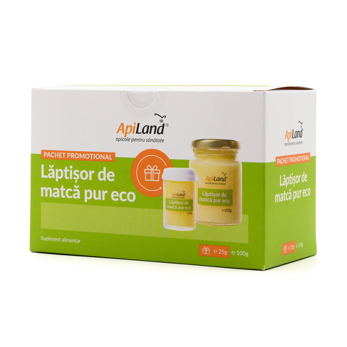 Pachet Lăptișor de matcă ECO - 100g + 25g GRATIS - Apiland [5]