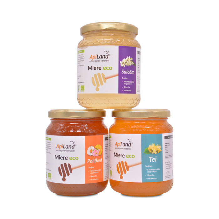 Pachet miere crudă eco - pachet eco - Apiland [3]