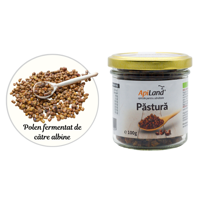 Păstură de albine Apiland, Produs natural pentru imunitate - 100g [3]
