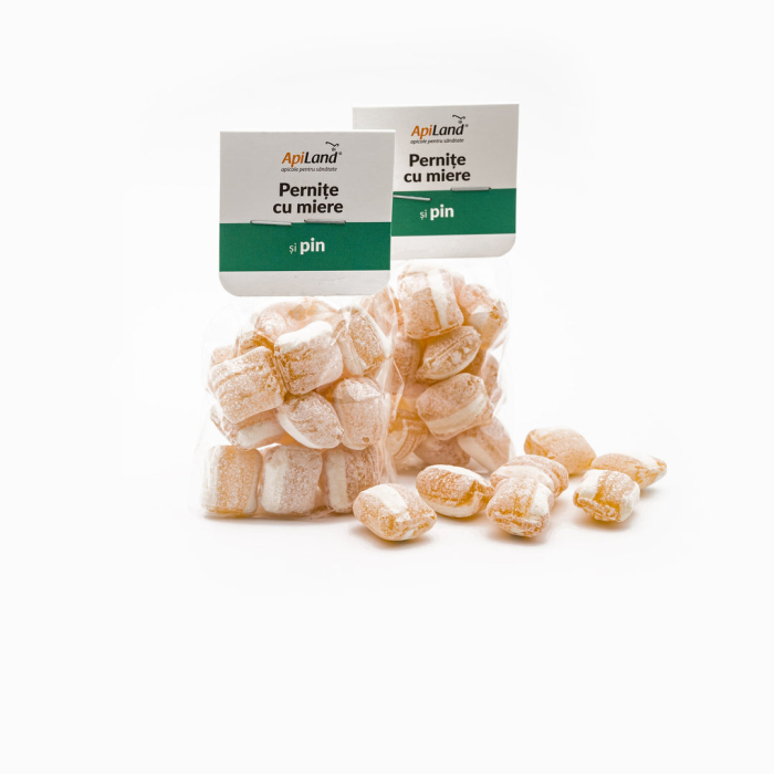 Pernițe cu miere și pin - 100g - Apiland [3]