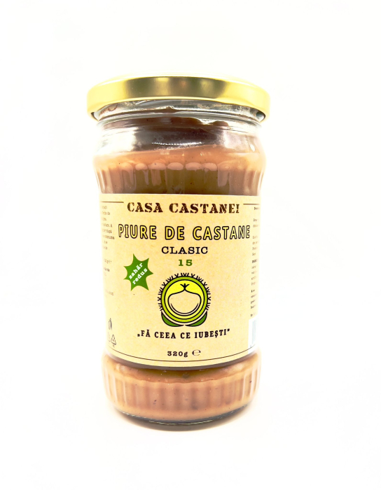 Piure de castane clasic cu continut redus de zahar 320g [2]