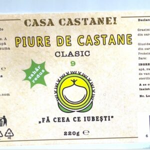 Piure de castane clasic cu continut redus de zahar 9% 320g [2]