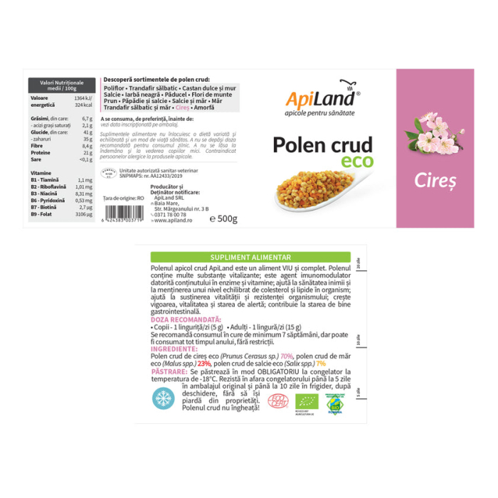Polen crud de cireș ECO [5]