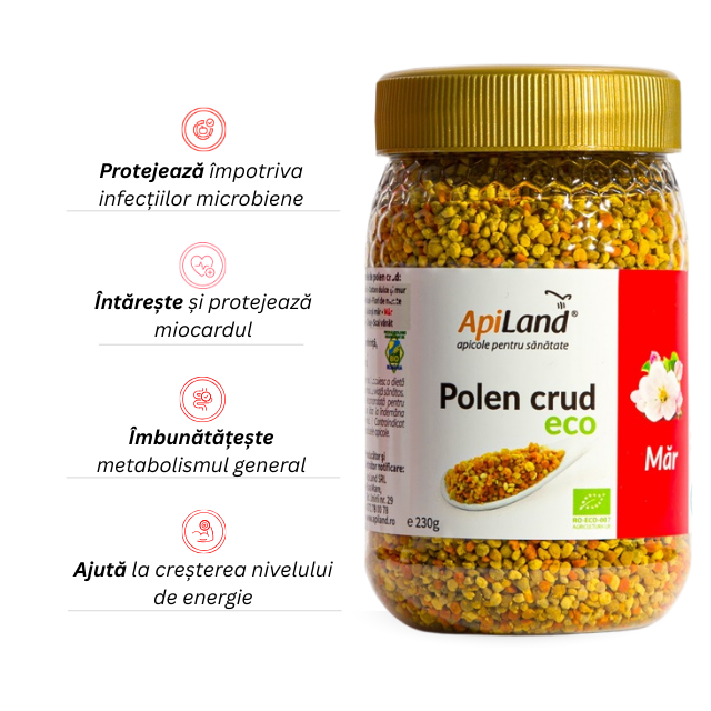 Polen crud de măr ECO - Apiland [2]