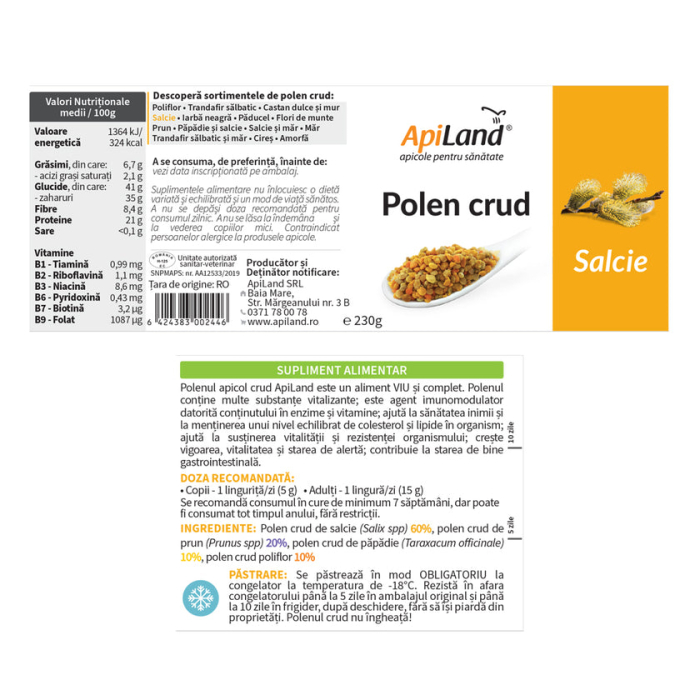 Polen crud de salcie [5]