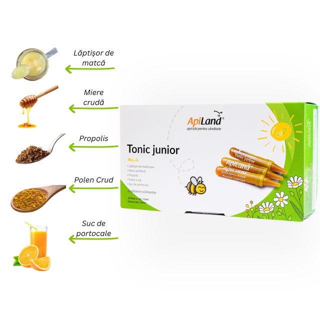 Tonic junior - 20 fiole x 12g - Apiland [3]
