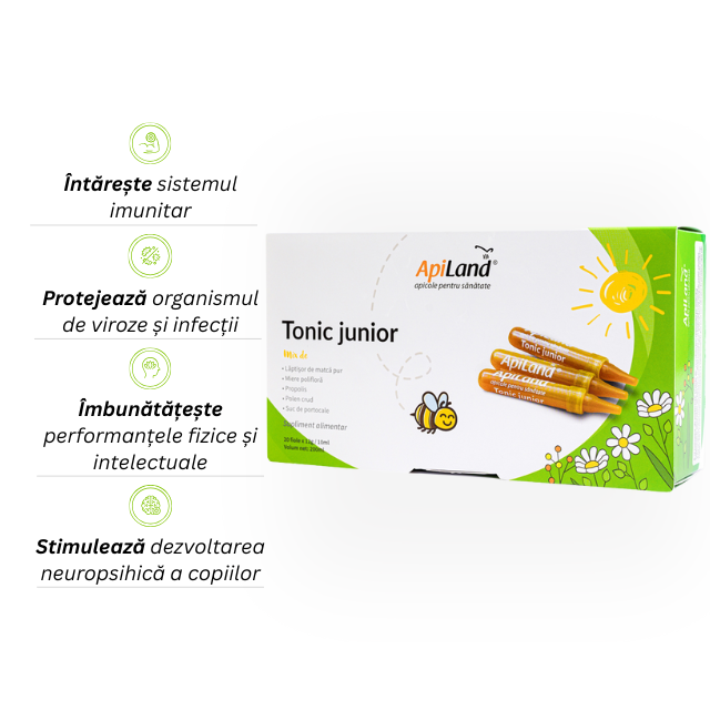 Tonic junior - 20 fiole x 12g - Apiland [2]