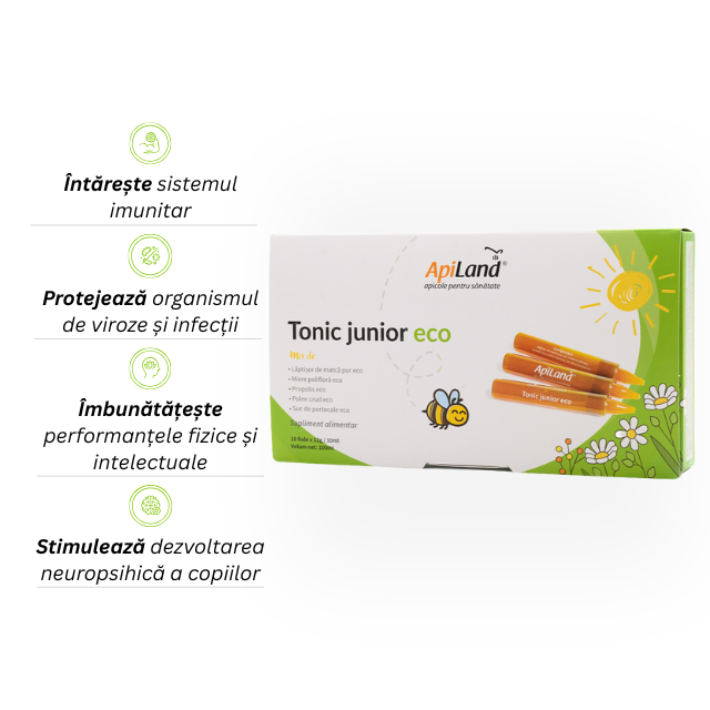 Tonic junior ECO - 10 fiole x 12g - Apiland [2]
