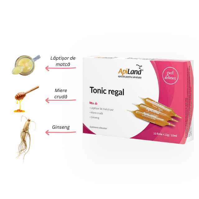 Tonic regal - 10 fiole x 12 g - Apiland [3]