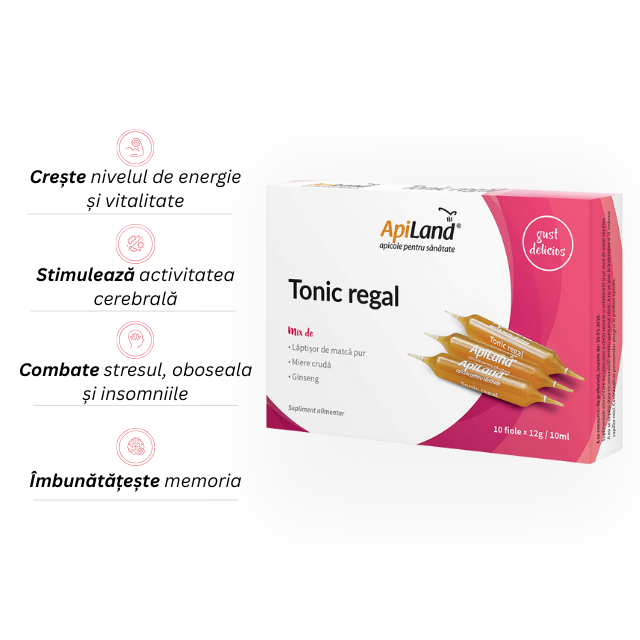 Tonic regal - 10 fiole x 12 g - Apiland [2]