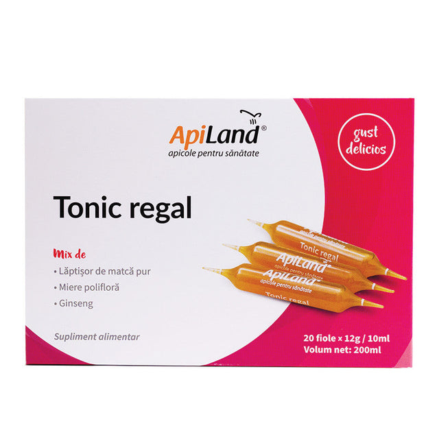 Tonic regal - 20 fiole x 12 g - Apiland [4]