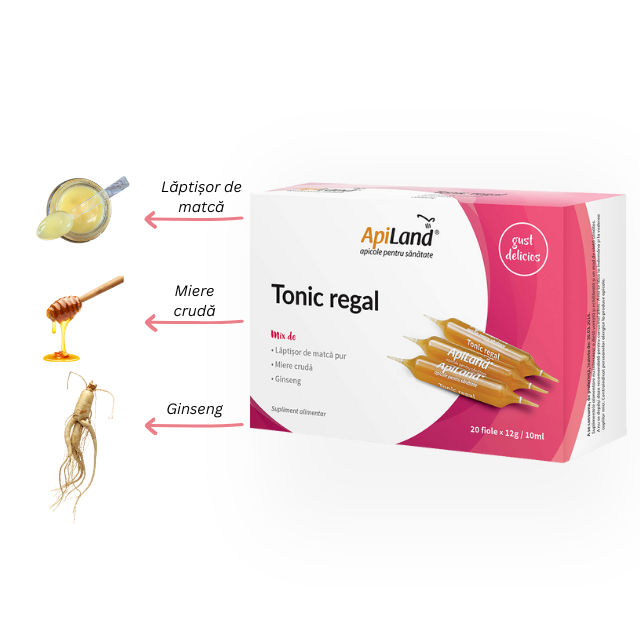 Tonic regal - 20 fiole x 12 g - Apiland [3]