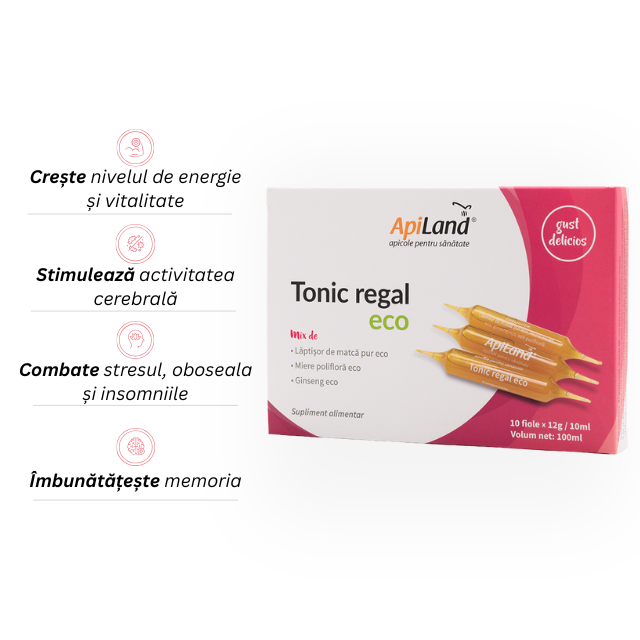 Tonic regal ECO - 10 fiole x 12g - Apiland [2]