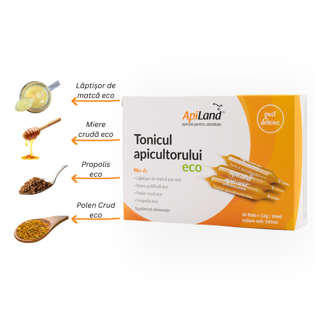 Tonicul apicultorului ECO - 20 fiole x 12g - Apiland [3]