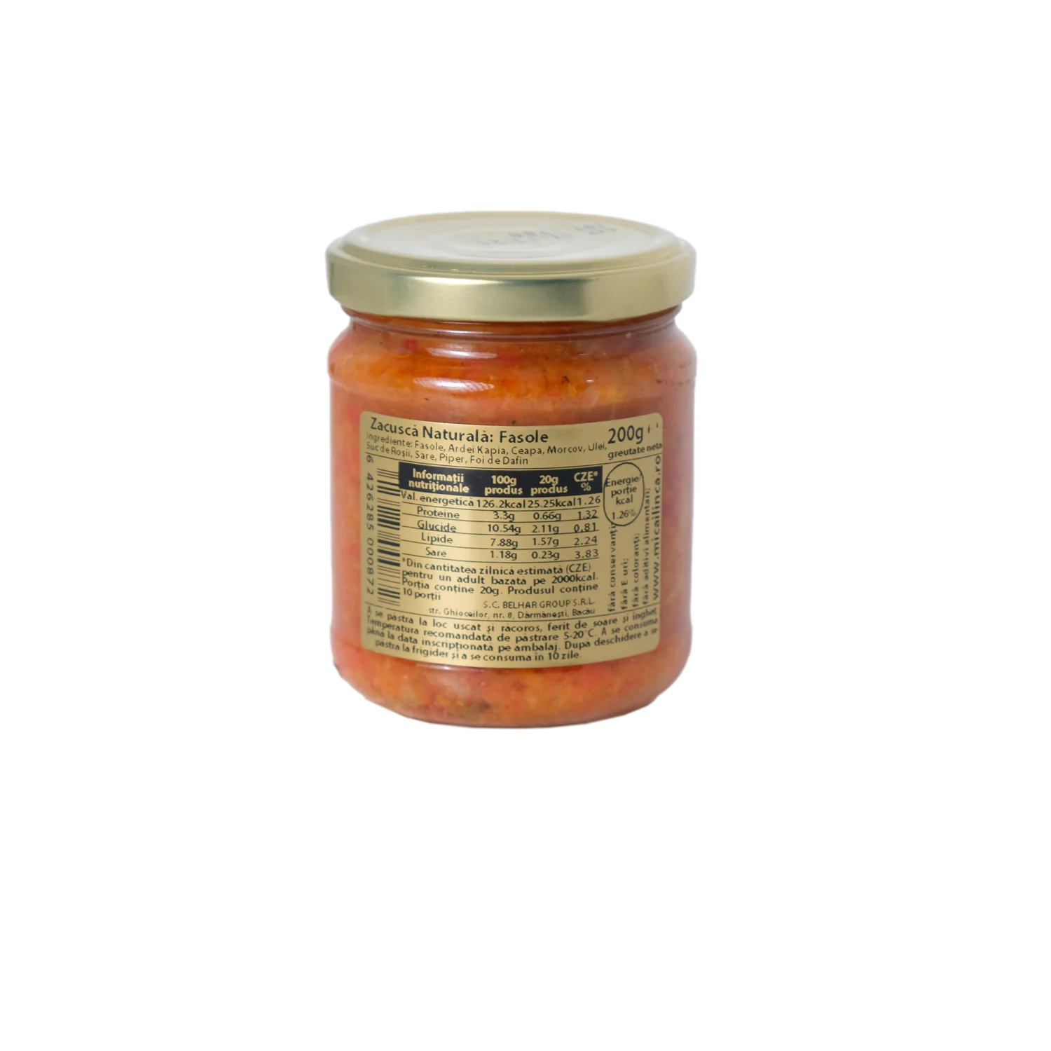 Zacuscă naturală de fasole 200g [2]