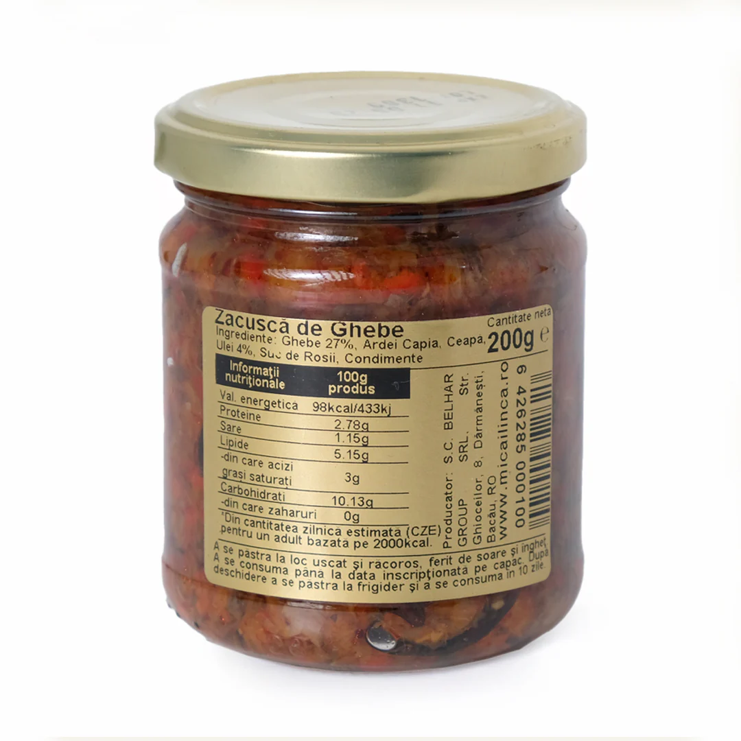 Zacuscă naturală de ghebe 200g [2]