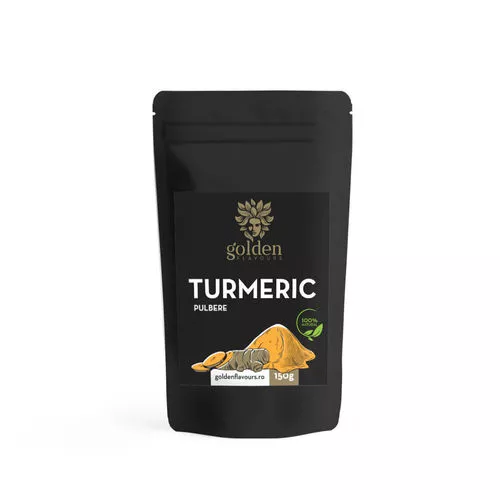 Sănătate - Turmeric pulbere 100% naturală, 150g | Golden Flavours