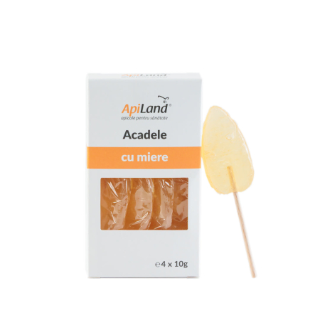 Miere - Acadele cu miere - 4 x 10g - Apiland