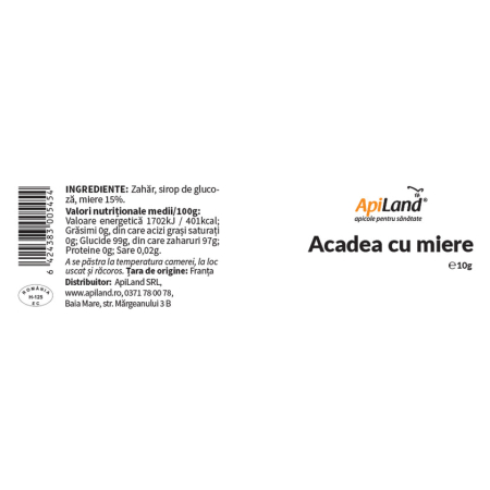 Acadele cu miere - 4 x 10g - Apiland [4]