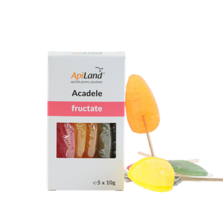 Miere - Acadele fructate - 5x10g - Apiland