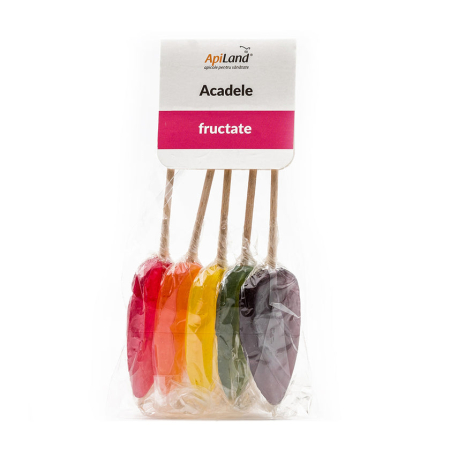 Acadele fructate - 5x10g - Apiland [1]
