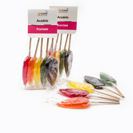 Acadele fructate - 5x10g - Apiland [2]
