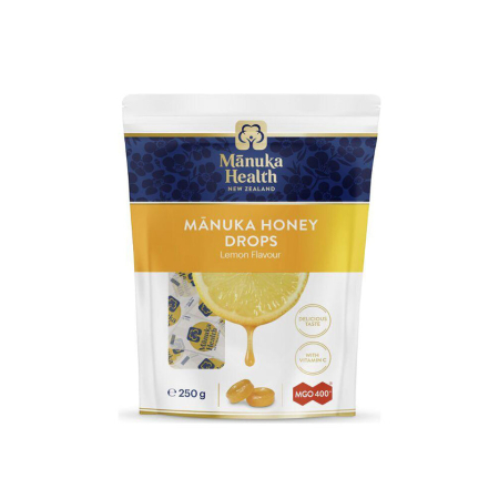 Miere de Manuka - Bomboane cu miere de manuka mgo™ 400+ si lamaie - 250g - Manuka