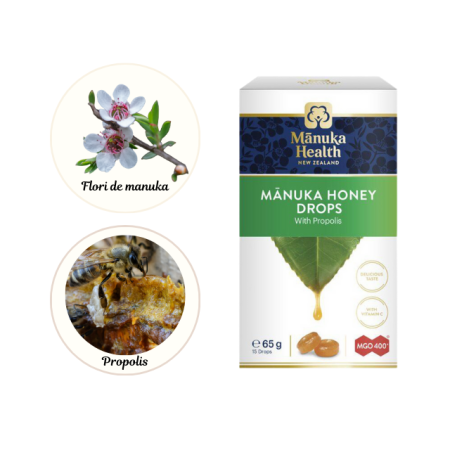 Bomboane cu miere de manuka mgo™ 400+ și propolis - 65g - Manuka [2]