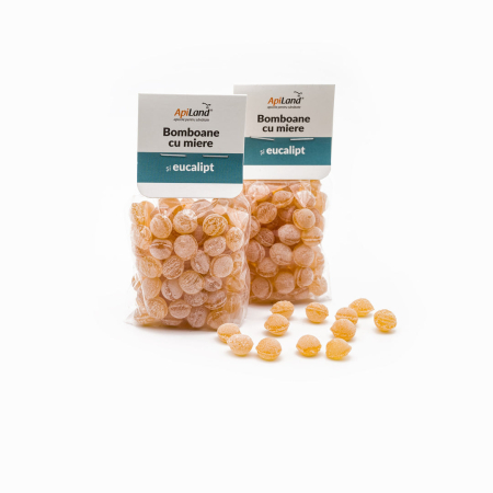 Bomboane cu miere și eucalipt - 100g - Apiland [2]